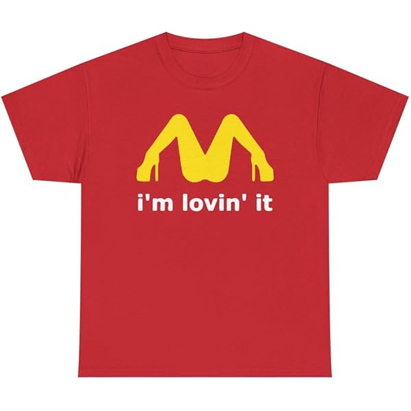 Amazon.com: I'm Lovin it McDonalds Legs tee T-Shirt Funny